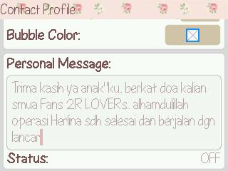 Terimakasihhh bunda rositha dan 2RL. {}