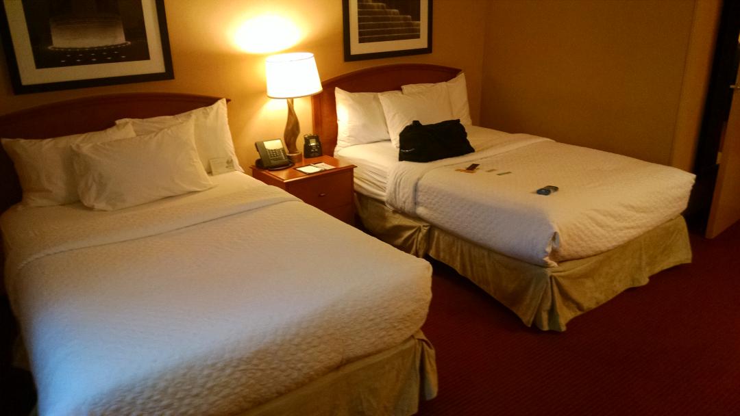 abbott242's tweet photo. MEPS hotel room is sick AF!! http://t.co/JQlckUB3Hn