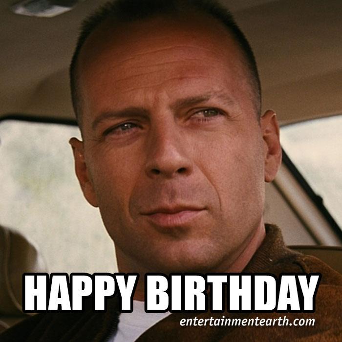 Happy 60th Birthday to Bruce Willis of Pulp Fiction ! Shop Collectibles:  