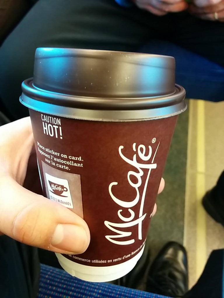 rahrahverma's tweet photo. Free small coffee's at Union Station - Station St. Entrance; Thanks @McD_Canada #imlovinit http://t.co/wYsPSPkHqh