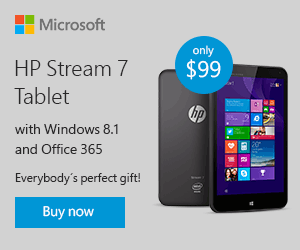 softwarewin's tweet image. $99.00 HP Stream 7 Signature Edition Tablet .Free shipping. Free returns. bit.ly/1z6MxX3