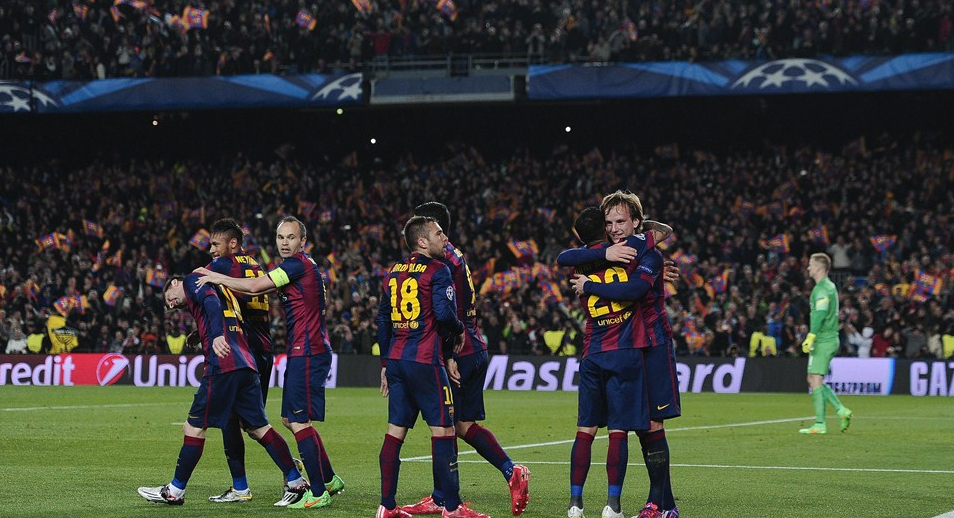 FourFourTwoMex's tweet photo. Barcelona vence 1-0 al Manchester City y sella su pase a los cuartos de final de Champions https://t.co/DPiIP3e2kO http://t.co/ePba2meSYb