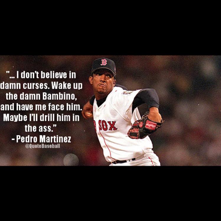 QuoteBaseball11's tweet photo. Pedro Martinez http://t.co/amiKv37wIb