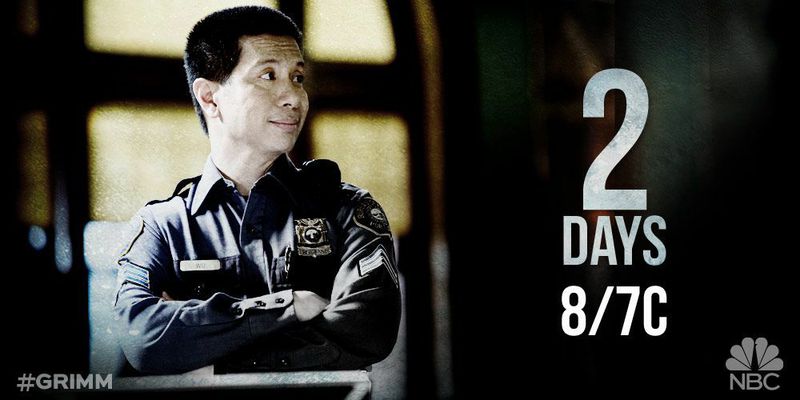 Trainman18's tweet photo. "@NBCGrimm: Who’s ready for more Wesen lessons? 
#Grimm is back this Friday at 8/7c on @NBC. http://t.co/HWgAlJ9G6t"