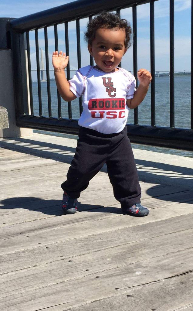 Gamecock_Scott's tweet photo. My grandson, Tyson. #wisoneteamcontest http://t.co/mtUcVCwGFo