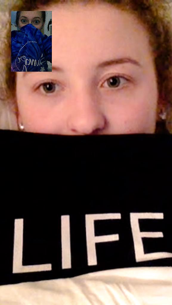 benham_alice's tweet photo. When you're both repping @LIFEatKerith t-shirts on FaceTime #sisters http://t.co/jXbdg8zijI