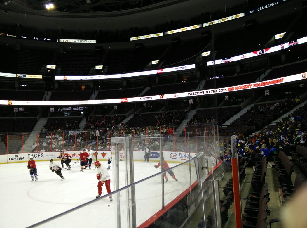 SHIOttawa2015's tweet photo. Various crowd shots from @SHIOttawa2015 1st coaches game.  #specialhockeyrocks http://t.co/03rKcCIYKL