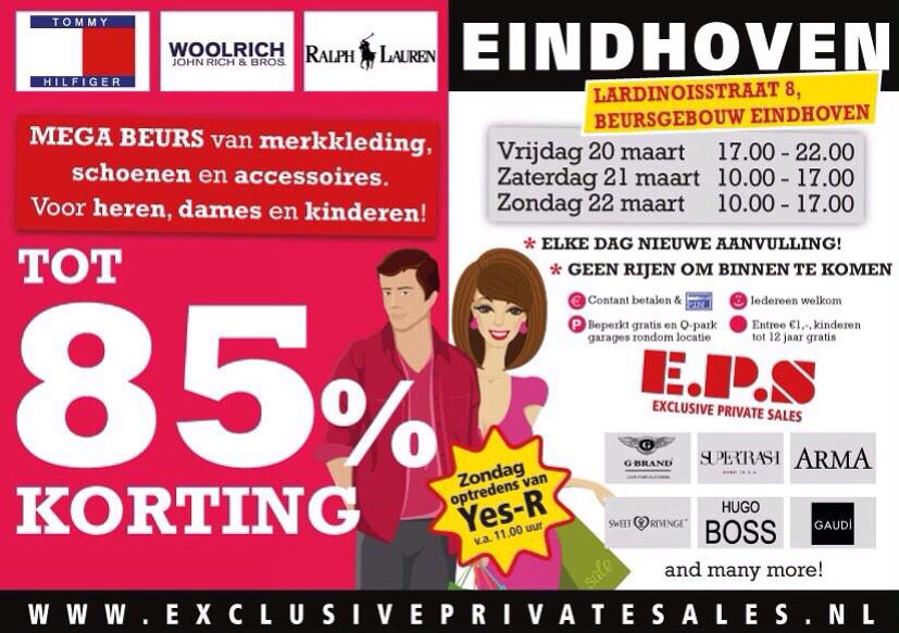 020securityB's tweet image. De mega sales gaat dit weekend naar Eindhoven mis het niet!