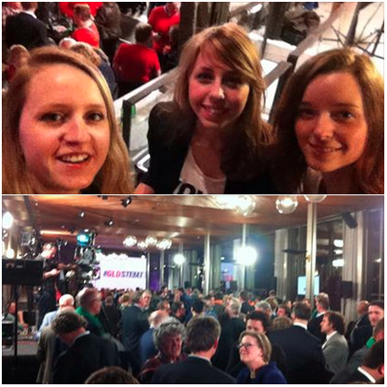 YVE_2015's tweet photo. De uitslagenavond! Goed interview gehad met @OmroepGLD. Tot de volgende verkiezingen!
#gldstemt #PS2015 #PS15 http://t.co/kGTxTkNtop