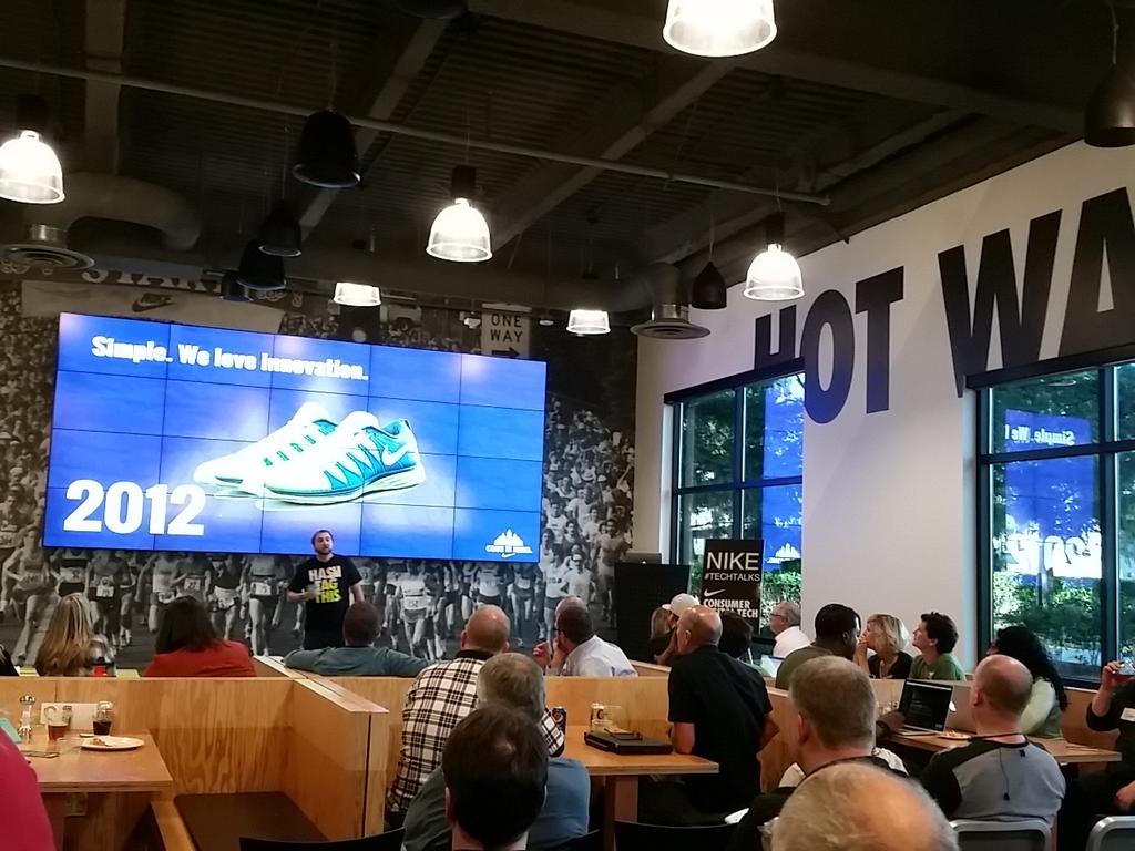 Moyification's tweet image. Hanging in Beaverton for #NikeTechTalks