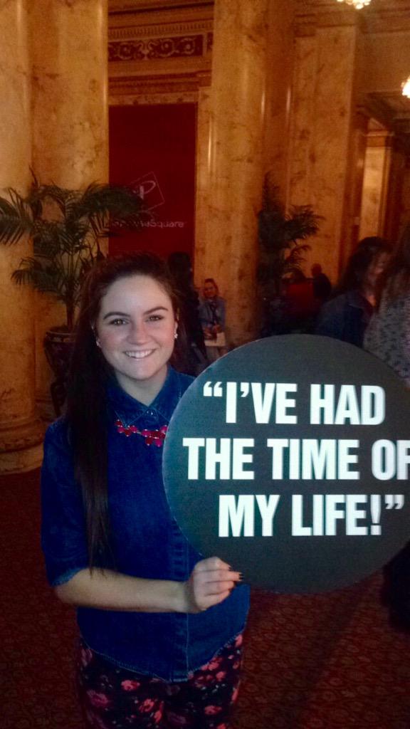 marth_andra23's tweet photo. I'm about to have the time of my life here at Playhouse Square!! #OneOfTheBestMoviesEver #DirtyDancingCLE http://t.co/syGykMPZUo