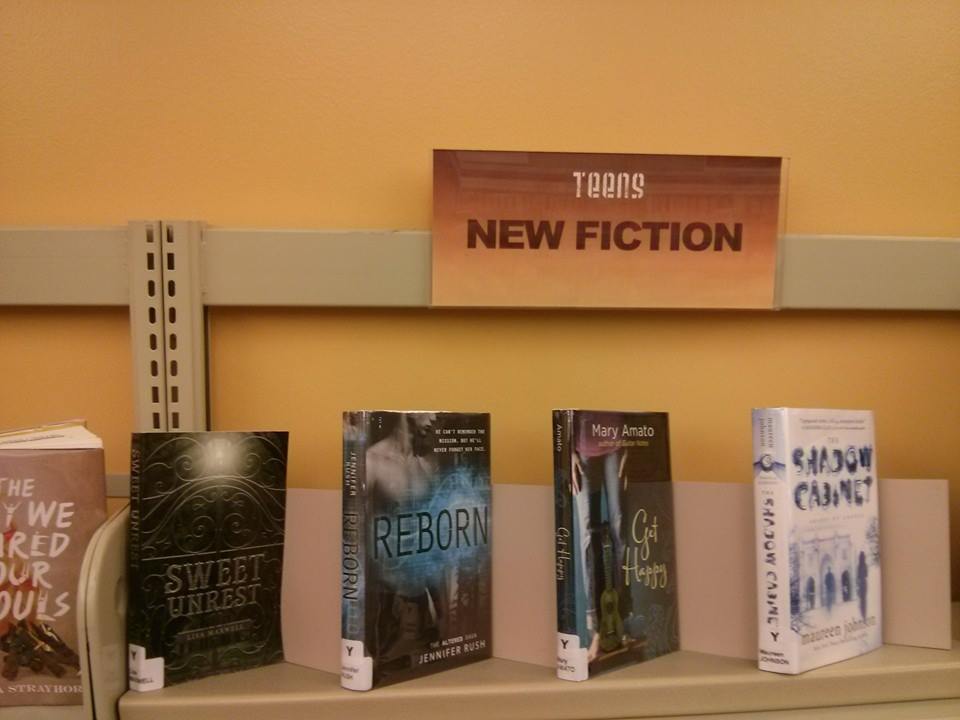 Spotted @LisaMaxwellYA 's book at the @UrbanaLibrary!