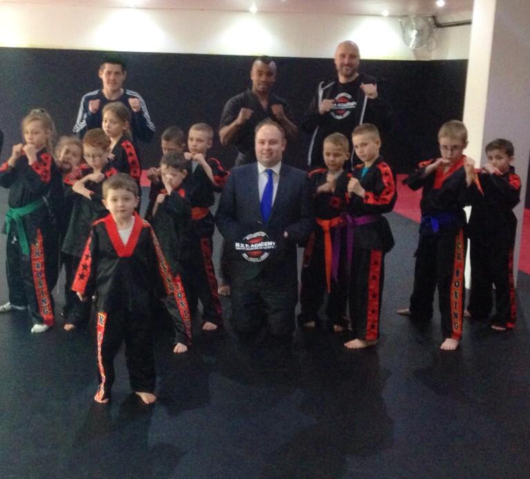 Great visit to @BSTNorthampton Mixed Martial Arts Academy in Sol Central #LoveNorthampton