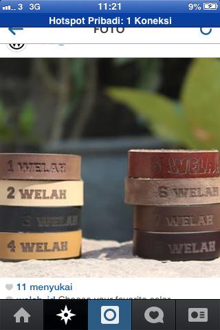 Buat yg bingung nyari accesoris/gift buat pacar, temen/gebetan, coba deh kepoin IG nya <a href="/welah_id/">gelang kulit custom</a> dijamin lgsg pesen!
