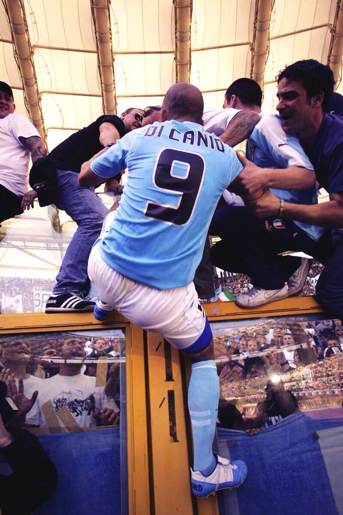 RARE PATRONS DE ROME LAZIO PAOLO DI CANIO CURVA NORD ULTRAS