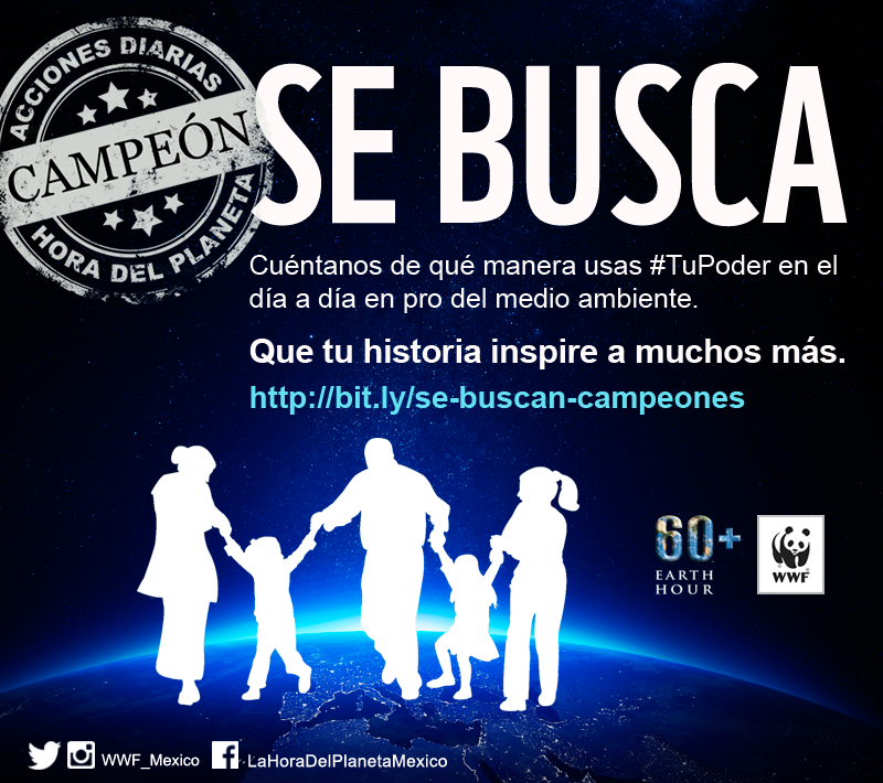 WWF_Mexico's tweet photo. #ConUnPocoDePoder se logra mucho por un presente más sustentable. ¡Cuénta cómo usas #TuPoder en tu día a día! http://t.co/oJaggBB5QG