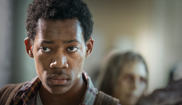 TheWalkingDead's tweet photo. Tyler James Williams (@TylerJamesWill) talks about what happened in last week's TWD episode: http://t.co/HLxsnhS19A http://t.co/VnitS56LzX