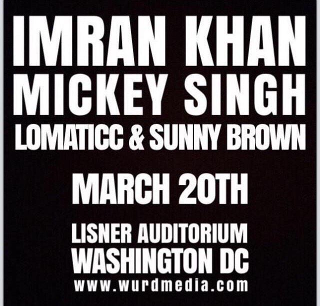 UMBCSASA's tweet photo. LAST CHANCE TO GET YOUR TICKETS!!! #SASJ15 @WurdMedia @Imrankhanworld @iamMickeySingh @thereallomaticc @Sunnybrown http://t.co/nnQMxoqPjp