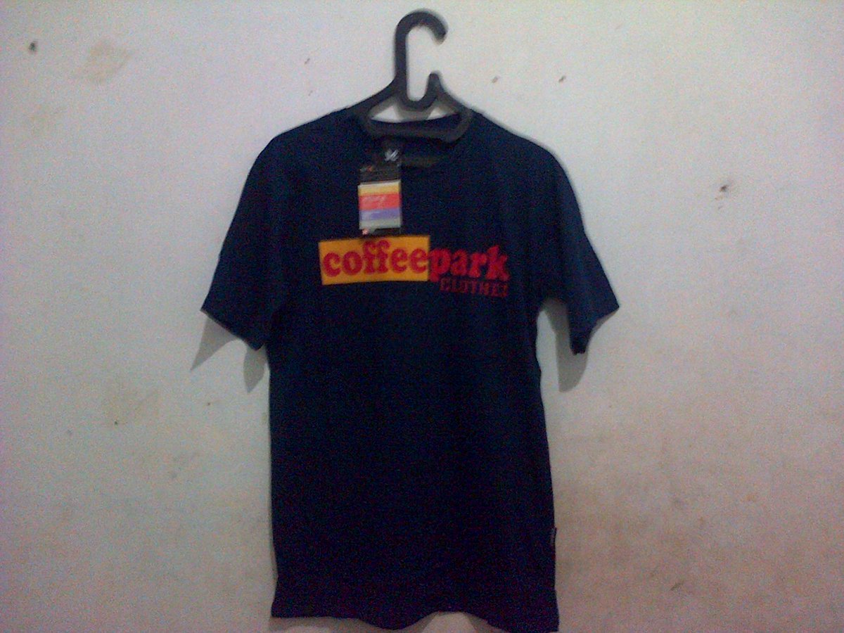 JackenCloth's tweet photo. COFFEPARK. material : bahan : catton combat 30s jahit rantai sablon : ruber/hangtag price : 65k uk : L http://t.co/Ld3qbSPfYJ