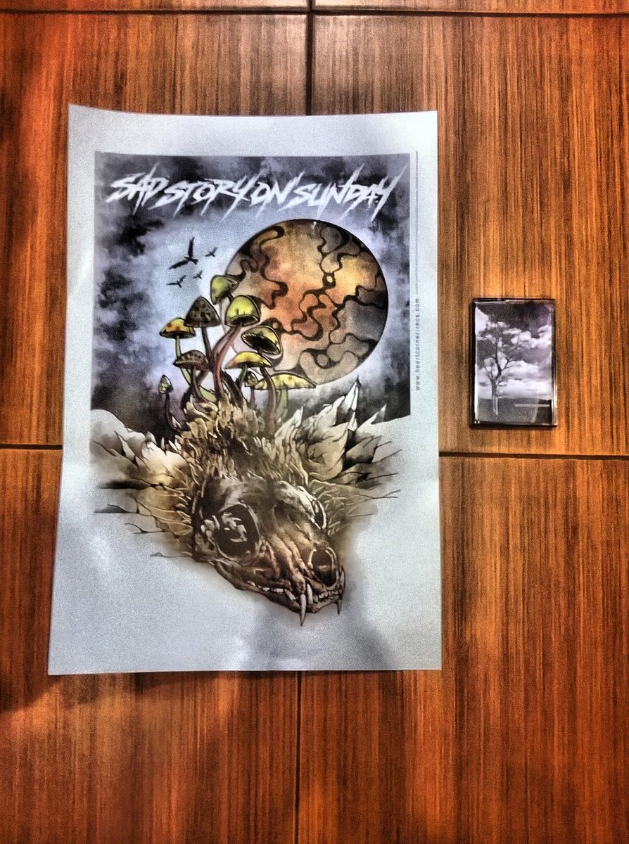 Sadstory On Sunday demo bundle package bonus poster A3 karya <a href="/alienfriends/">Rizal Aliyanto</a> dan sticker. Info &amp; order : 081225584853