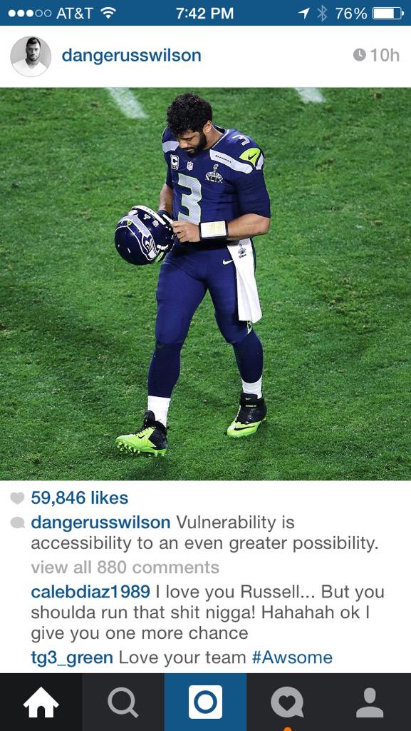 dial_shannon's tweet photo. @BreneBrown look at this quote!! Vulnerability is accessibility to more possibility. #russwilson http://t.co/oRGeIs4GDi