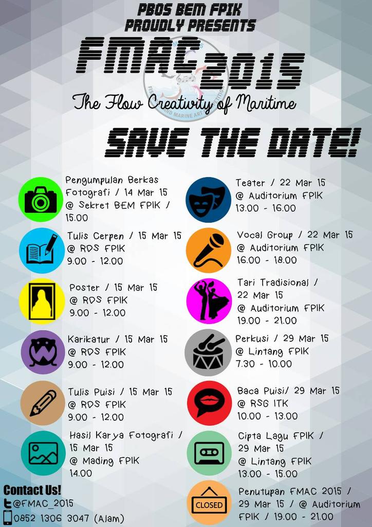 FMAC 2015 tweet media