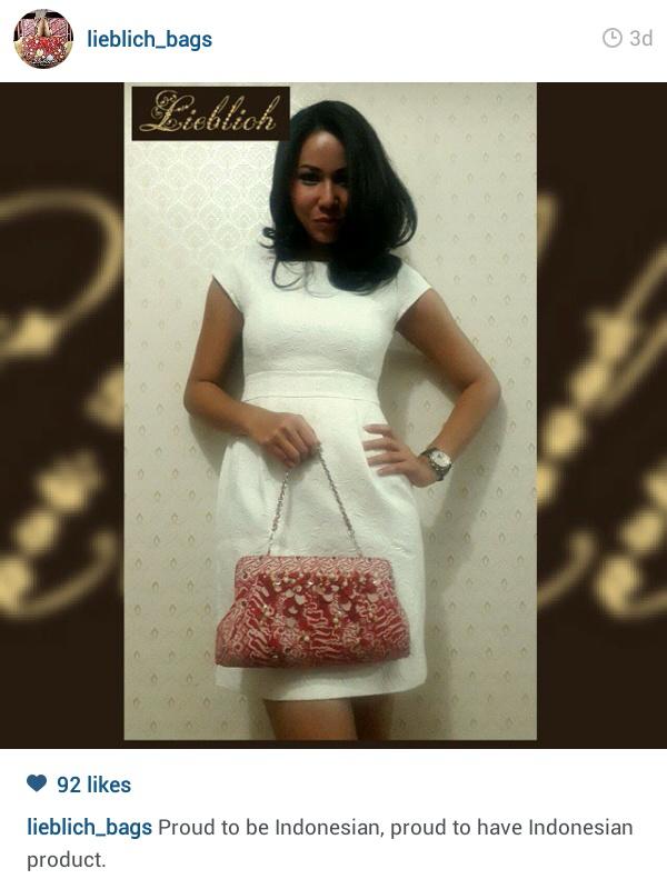 TasLieblich's tweet photo. Proud to be #Indonesian, proud to have Indonesian #product.
#Lieblich #batik #bag #limited http://t.co/HOMV1MyZIL