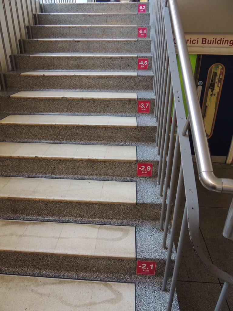 getOZstanding's tweet image. Stairs vs non stairs - Stand vs Sitting - behavior CHANGE! #ActiveMovement