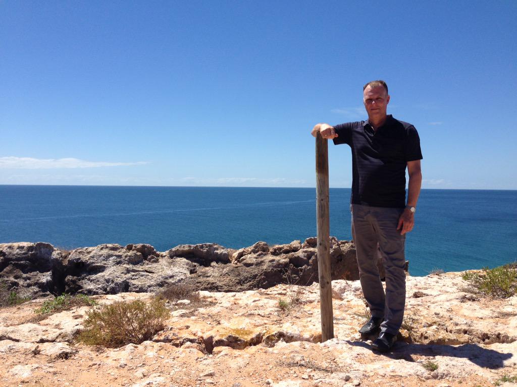 jadastr's tweet photo. @Cape Inscription @Sharkbay where Dutch captain Dirk Hartog put his pewter plate in 1616 #DirkHartog2016. http://t.co/CUO8n69IfF