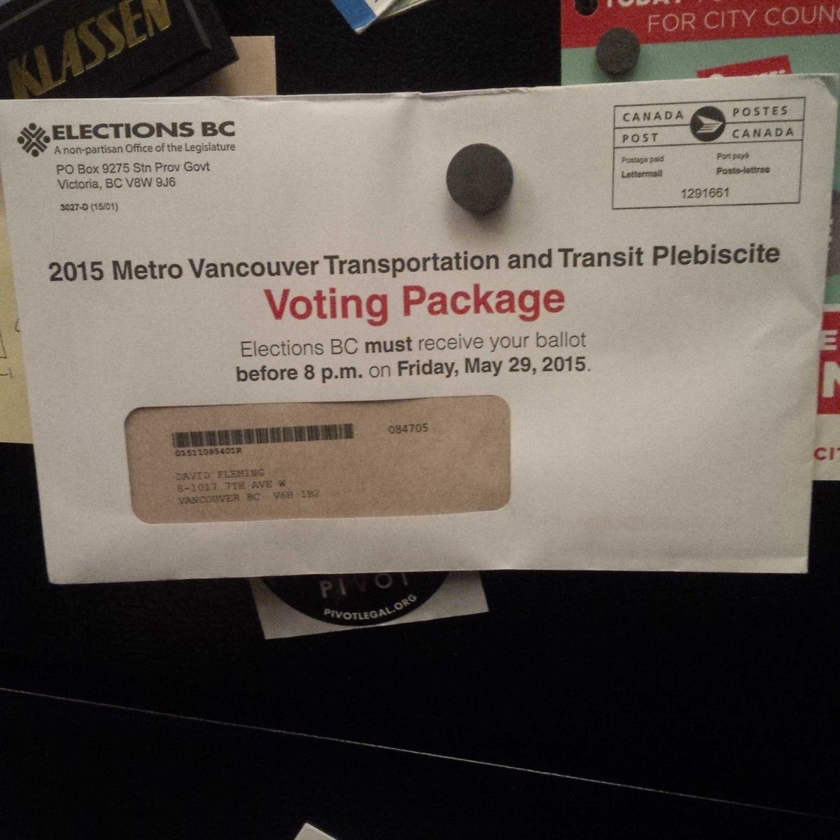 davidcfleming's tweet photo. Hmmm...think i'll vote yes. #yes4transit http://t.co/DriXT1wUzs