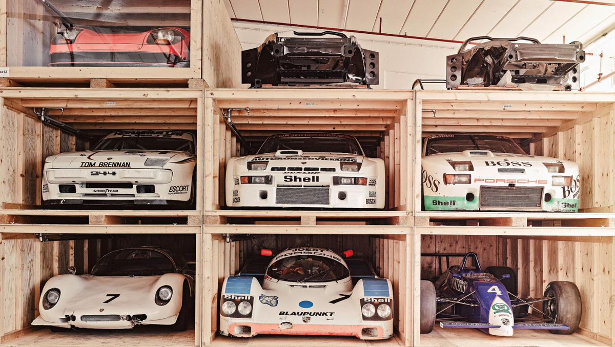 Look at these sleeping beauties! Thanks for sharing <a href="/PorscheNewsroom/">Porsche Newsroom</a>