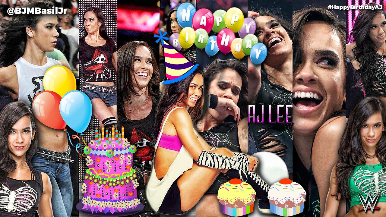 We can wish Happy 28th Birthday, AJ Lee (y)
& Favorites :) 