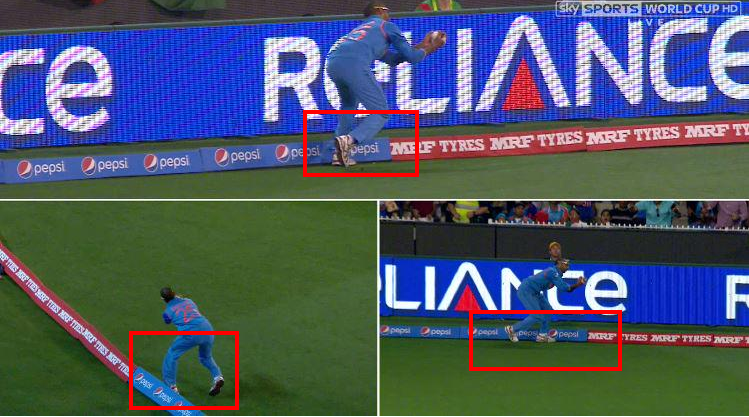 shaheemirza's tweet photo. That was a SIX [BAN vs ICC] 
#INDvsBAN #BANvsIND #CWC15 http://t.co/jEH6lwoe1P