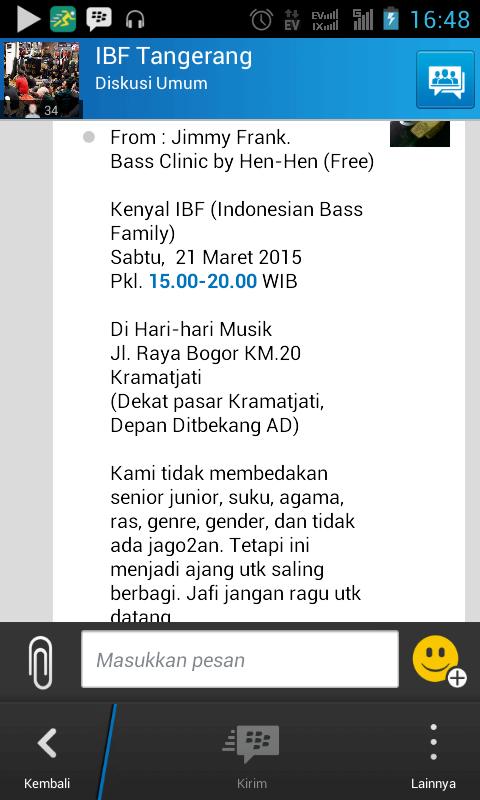 Merapat yuk ,penampilan pusat <a href="/jimfrankbass/">Jimmy Frank</a> dont mis it's...