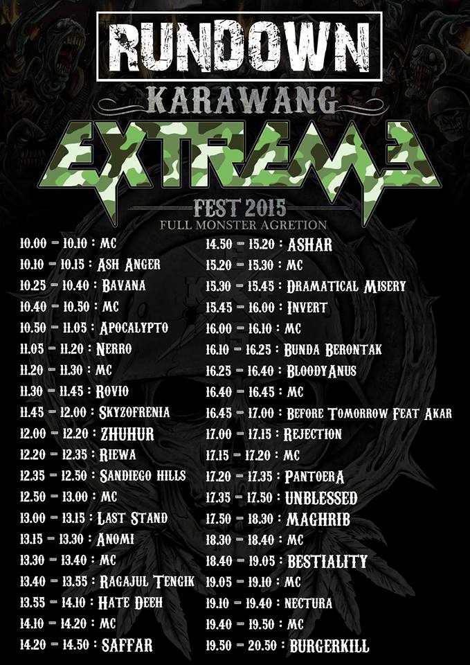 MERUNDOWN KARAWANG EXTREME FEST 2015 !!
<a href="/burgerkill666/">Dede "Kajit" Sutanzah</a> <a href="/saffar_dm/">saffar deathmetal</a> @BESTIALITY_FYHC @necturametal