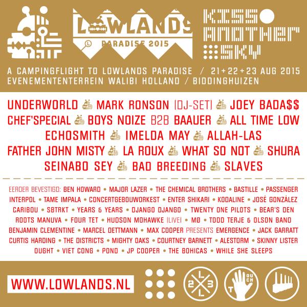 LOWLANDS!! #LL15 <a href="/Rapid_Razor_Bob/">Lowlands Festival</a>