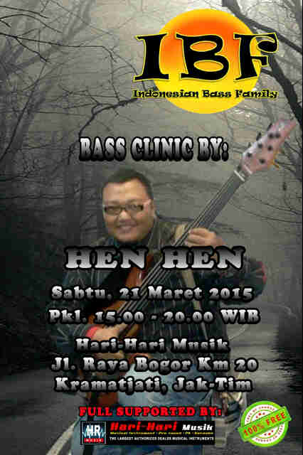 Bass clinic ferform Hen Hen <a href="/HariHariMusik/">Hari Hari Musik</a>