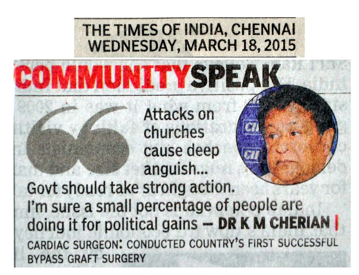 Dr. K.M.Cherian tweet media