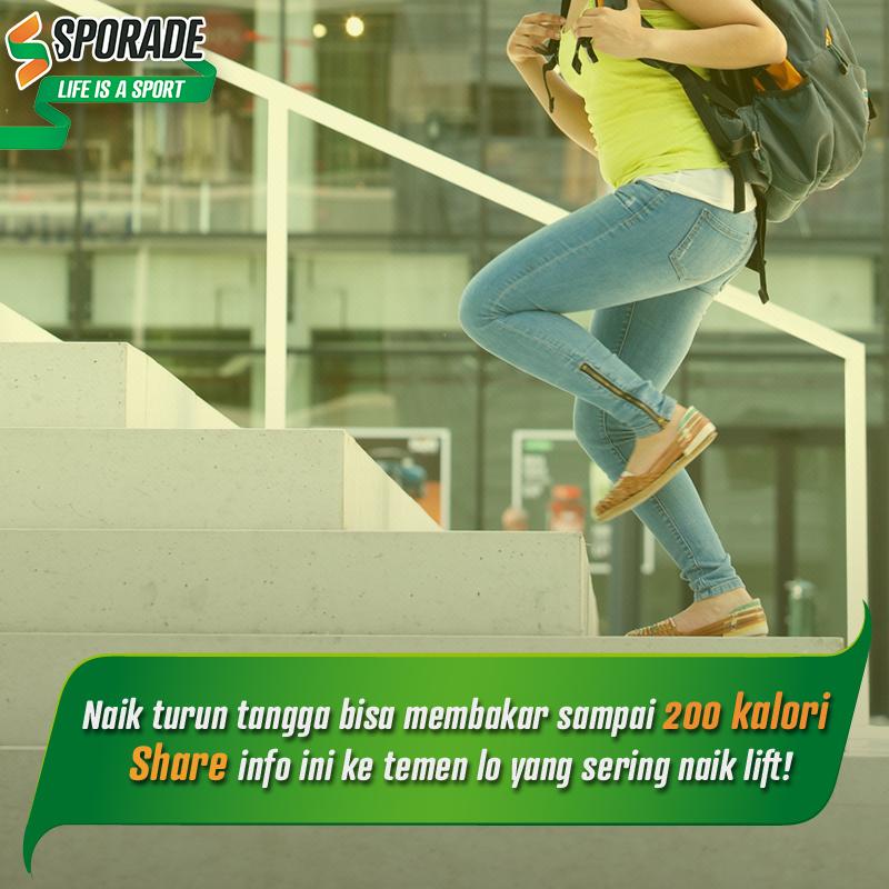Sporade Indonesia on Twitter Naik turun tangga bisa Sporade Indonesia on Twitter Naik turun tangga bisa