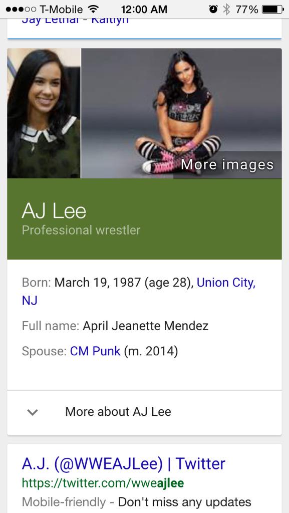 HAPPY BIRTHDAY AJ LEE! 