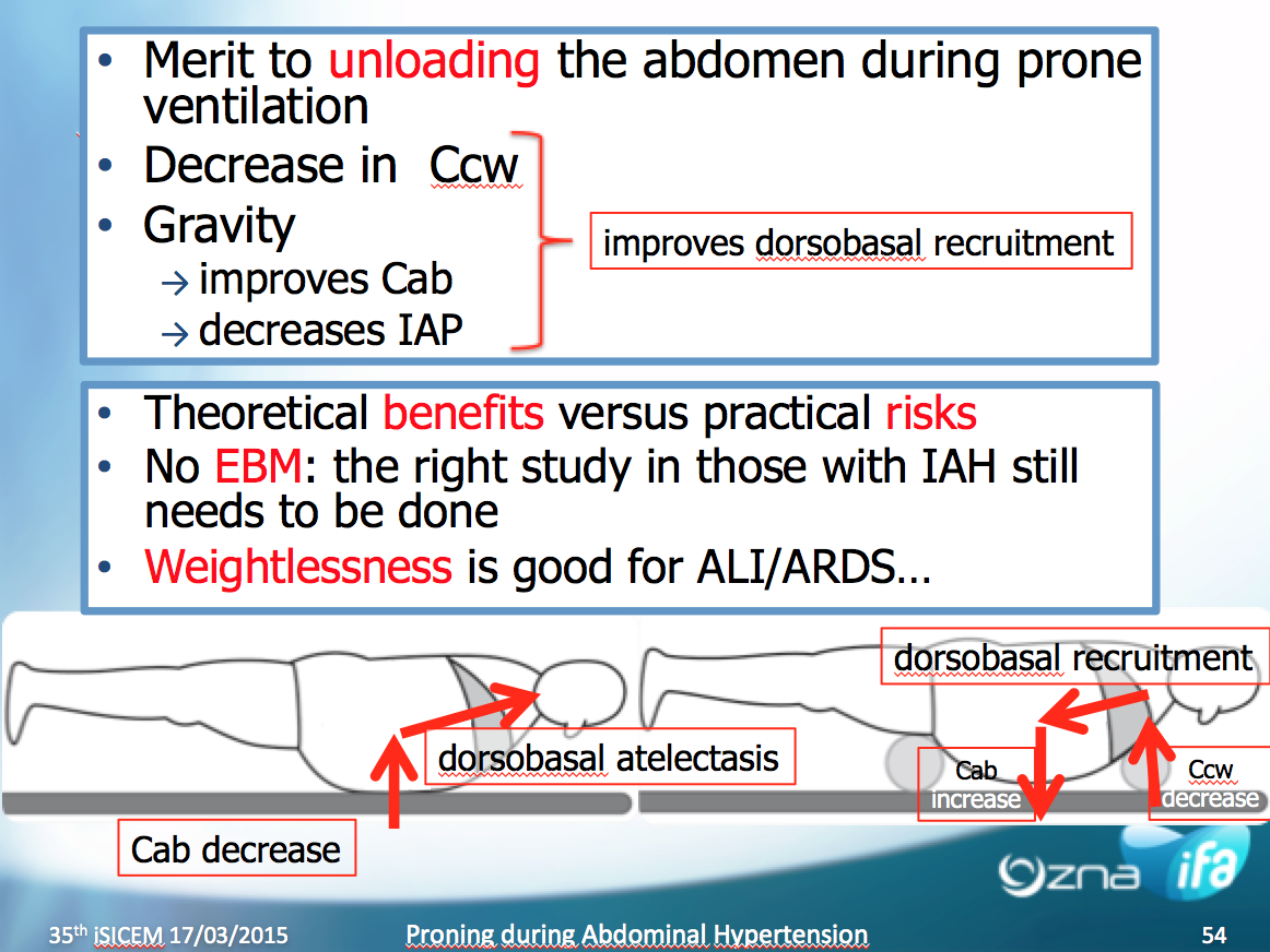 Fluid_Academy's tweet photo. Interesting lecture on proning in abdominal hypertension: the abdolen should hand FREE! #ISICEM15 #IFA5 http://t.co/RKOsfmVeVk