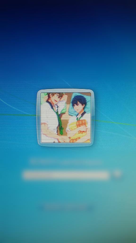 kokoronoyami_sy's tweet image. Not gonna deny my MakoHaru love either ㅋㅋㅋ #workcomputer