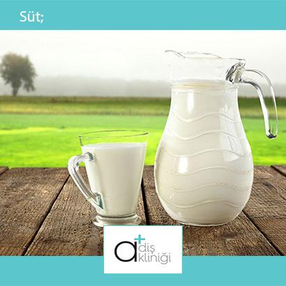 Çene kemiklerini güçlendirip, diş eti hastalığından korur. Kalsiyum açısından tüketilmesi çok önemlidir. #aplusdis