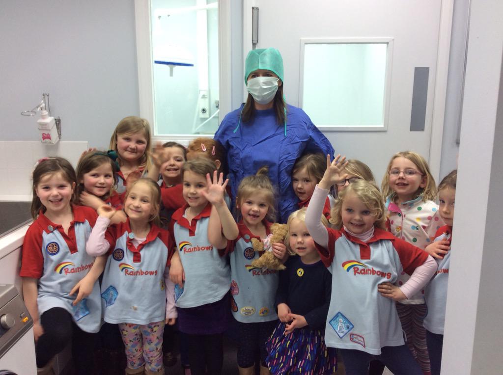 V4PYCM's tweet photo. We loved the rainbow group coming round the practice last night and special thanks to Lindsey who dressed up! http://t.co/1RGrHDhoeP
