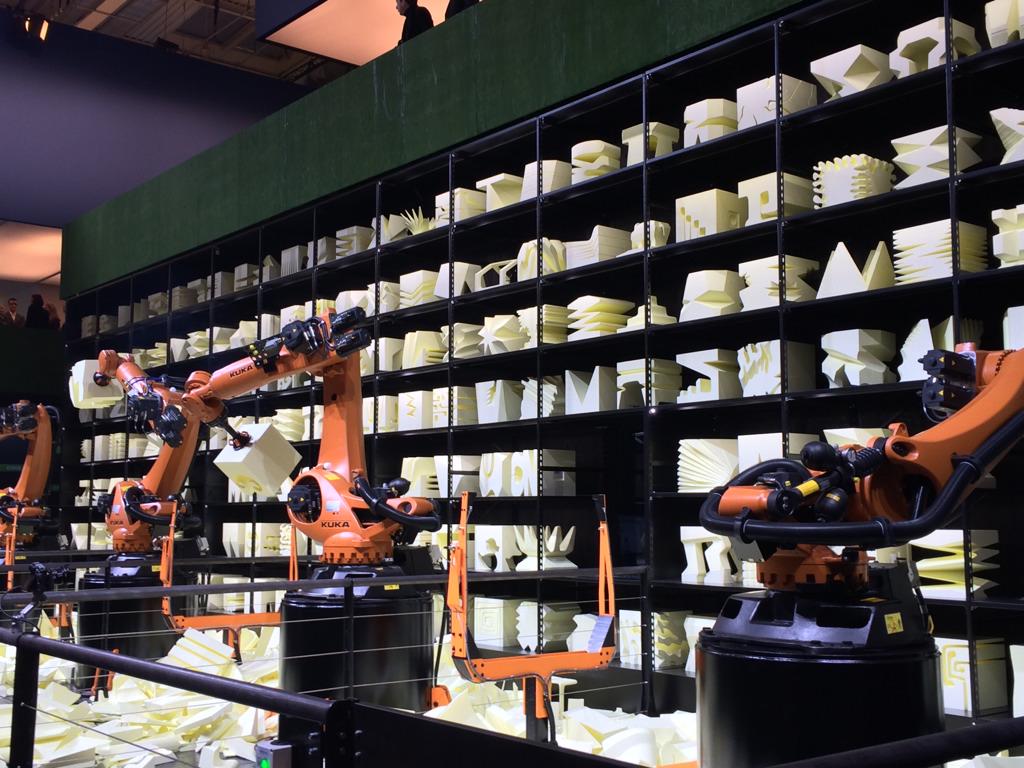 LSMueller's tweet image. First stop: code_n - #robochop  #CeBIT15