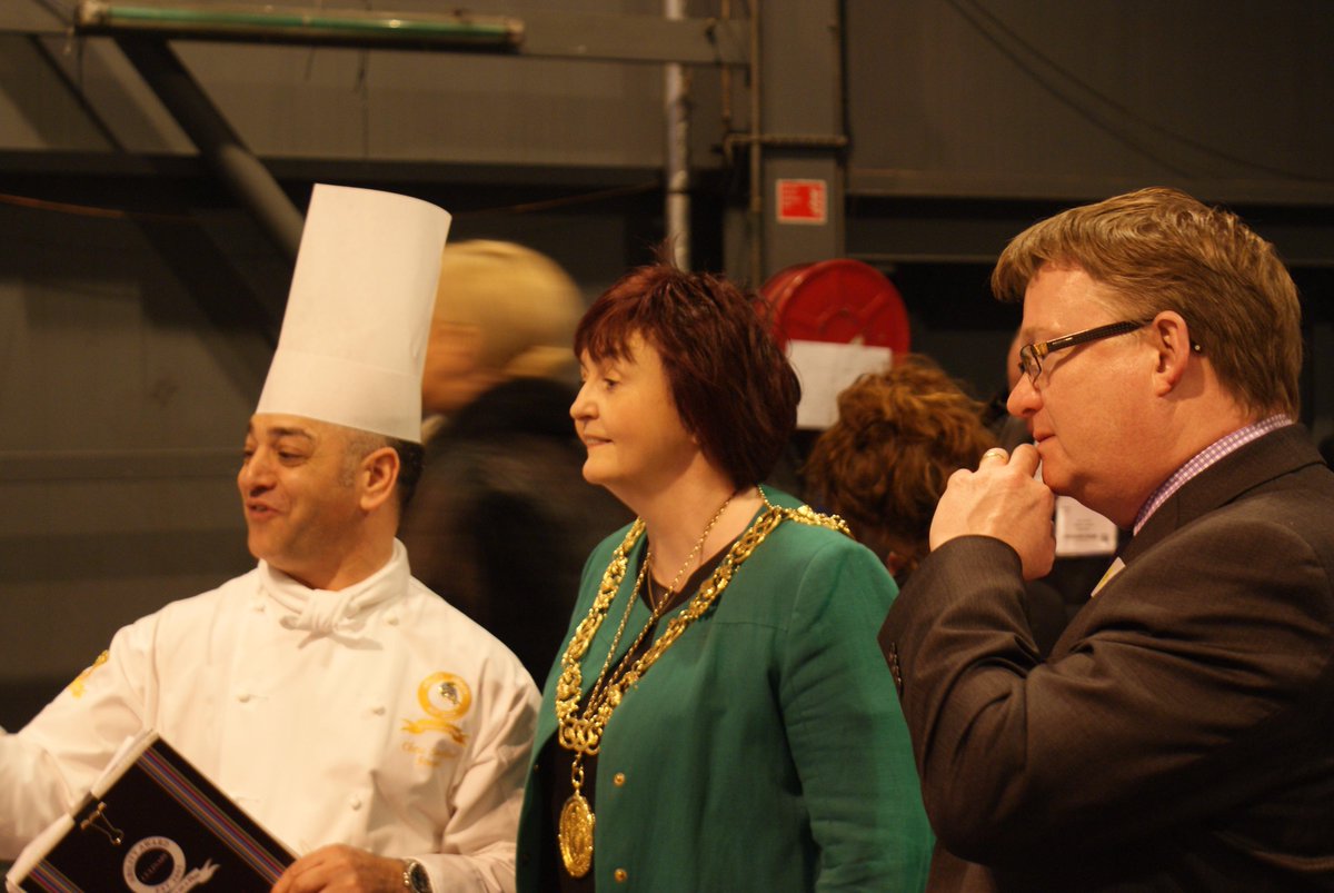culinaryability's tweet photo. chris with the Lord provost of Glasgow and MD of  fresh Montgomery Toby Wand at the great culinary bake  off SECC http://t.co/AONwYYTY4B