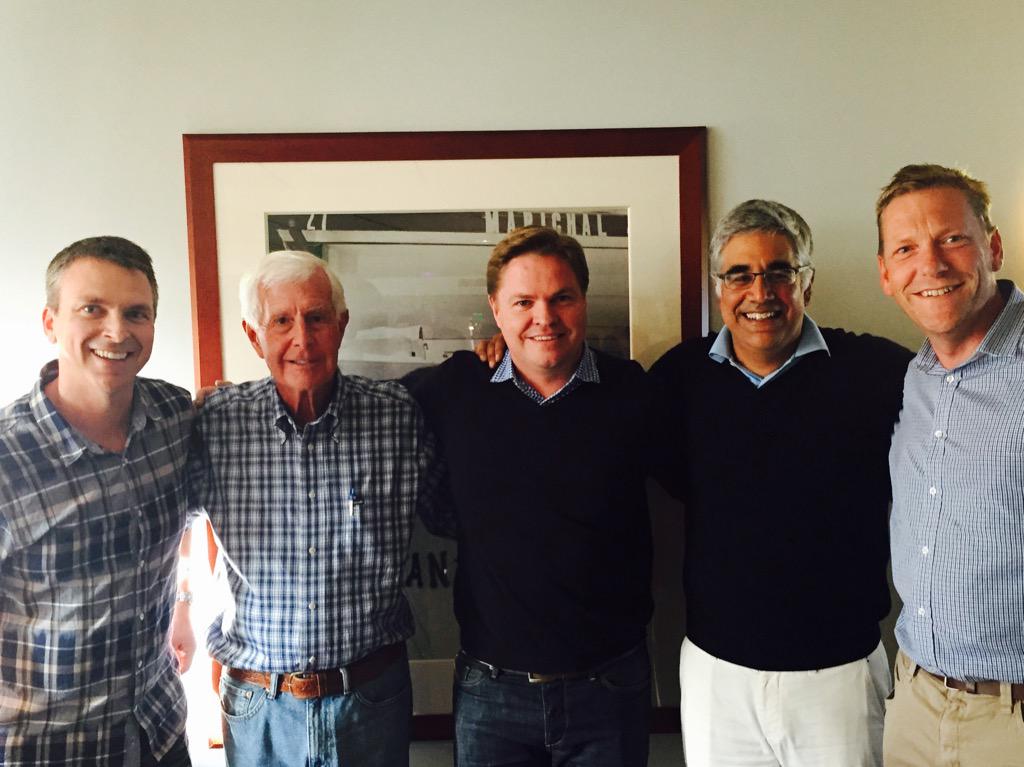 Rod_Walkenhorst's tweet photo. @Workday & @SFGiants hosting the Aussies at the ballpark today! Say G'day to Dave & Aneel - a great #Workday10 party! http://t.co/UEOm8Kjsgn