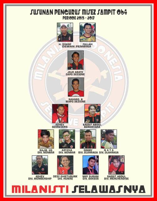 MISezSampit's tweet photo. Gambar susunan kepengurusn #MISezSampit periode 2015-2017 cc @MilanistiOrId @PayDiavolo  #ForzaMilan #Kita12Milanisti http://t.co/4cfpQMP4tk