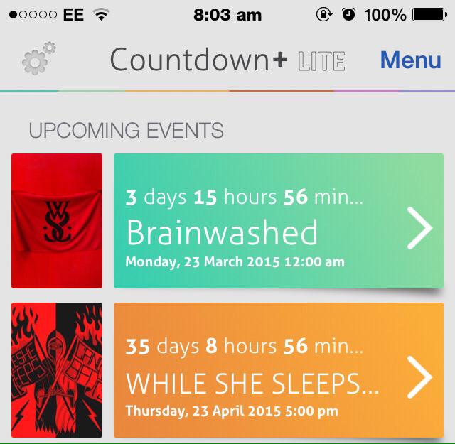 tedmacdonald1's tweet photo. My next few weeks are better than everyone else's @whileshesleeps http://t.co/pDiCvYG148
