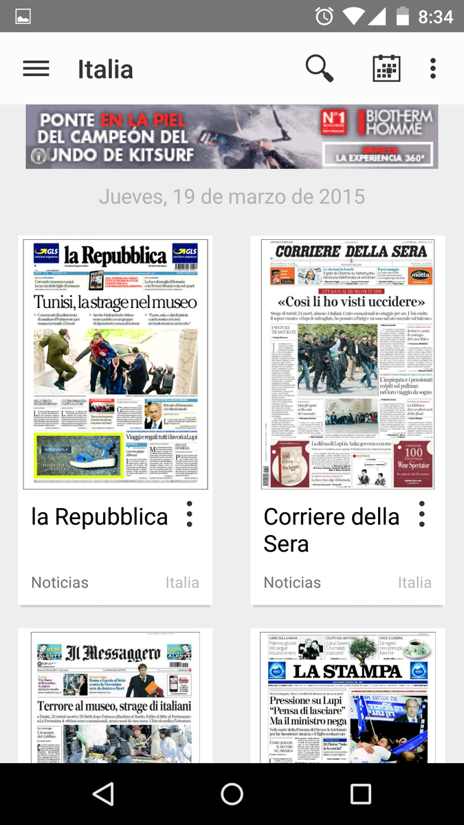 Smart_GalApps's tweet photo. Atentado Túnez PORTADA en The New York Times, Hürriyet, la Repubblica.. #SmartCovers https://t.co/n755ApbIGZ #Prensa http://t.co/hKvHvgjXC8